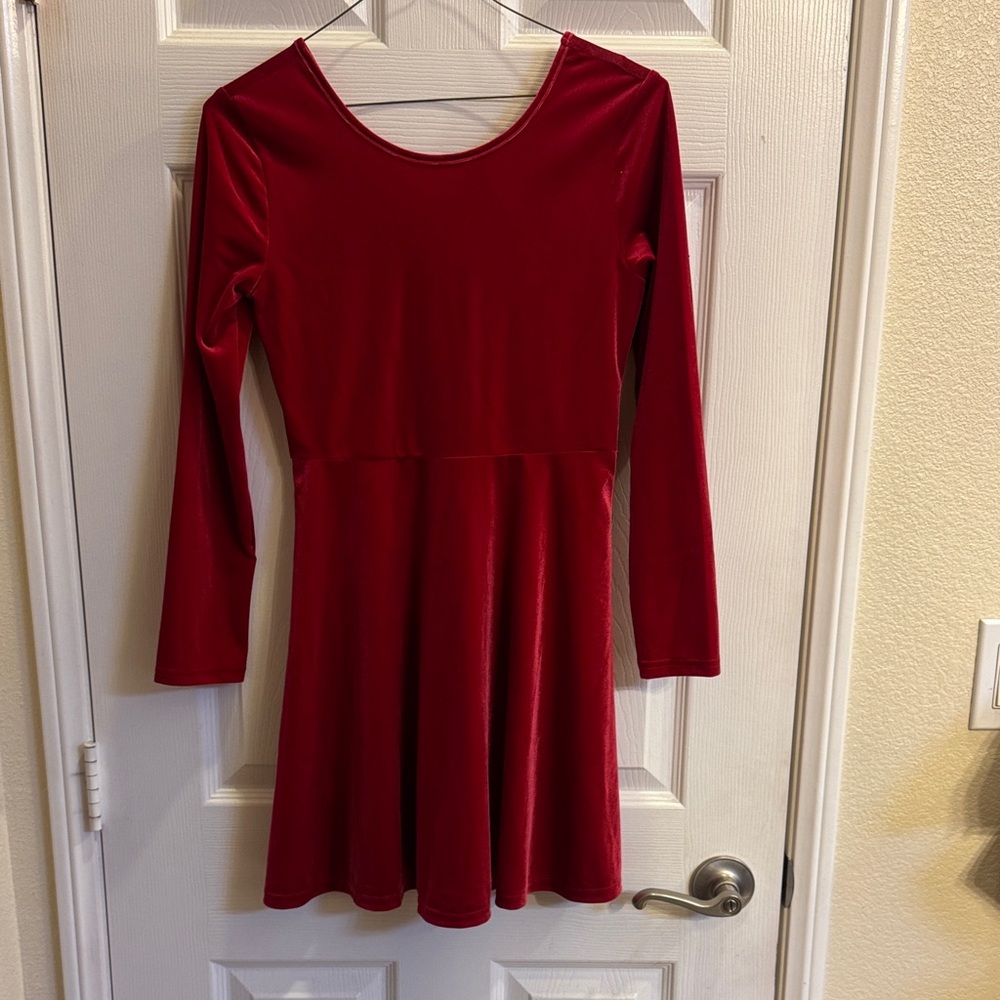 The Children's Place Red Formal Kids Dress